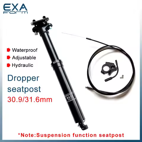 KS EXA FORM 860i 900i Adjustable Height Suspension Seatpost hydraul Tube Internal Cable Remote Routi