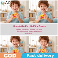 A&Q   Sensory 1Pcs Pizza Fidget Toy Squishy Stress and Anxiety Relief for Relaxing Play and Calming 