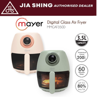 Mayer 3.5L Digital Glass Air Fryer MMGAF350D