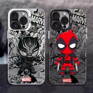 Fashion Marvel Deadpool IMD Phone Case For Redmi K50 K60 K70 Ultra Note 12 Turbo 3 Redmi Note 11s 10