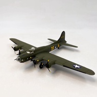 1: 144 Alloy Finished Ornaments US B-17 Bomber US Army B17 Airplane Model Memphis