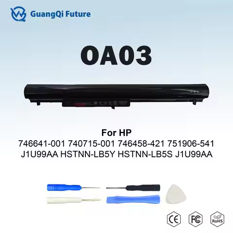 0A03 OA03 29Wh 2600 mAh Laptop Battery for HP Spare 751906-541 746641-001 740715-001 746458-421 HSTN