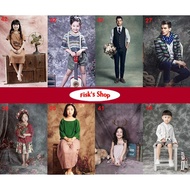 2x3m (2,5x3m) colorful photography backdrop - All models available