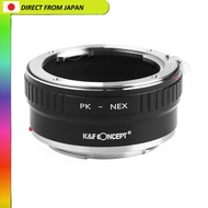 【From Japan】
K&F Concept Mount Adapter KF-PKE2 for Pentax K Mount Lens to Sony E Compatible Conversi
