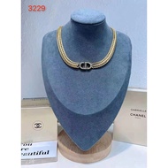 Fashion Necklace for Women Diamond Necklace Gold Necklace Accessories Jewelry