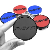Durable Solid 54mm Outer 50mm Inner Rays Car Wheel Center Cap Rays Wheel Rim Hub Caps Cover
