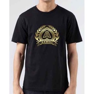 Kaus Axwell Logo T-Shirt DJ EDM, Disk Jockey Music Clubbing Tee Shirt