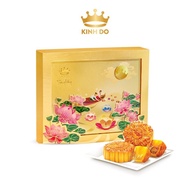 Moon Cake KINH Do Moon Cake Ngoc AN Phu Rose Gold (Yellow) + Premium Gift Box