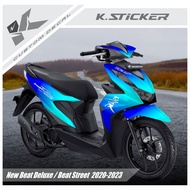 Decal Striping Sticker BEAT Full Bodydeluxe Code 042