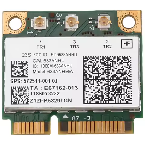 6300AGN 633ANHMW Wireless WiFi Card Mini Pcie Card 802.11A/G/N 2.4G+5.0 Ghz for Lenovo Thinkpad T410
