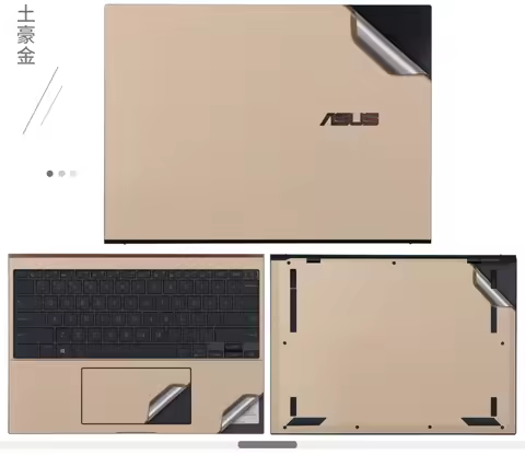 For ASUS Zenbook 14 S 13 14 16 14X UX3407Q UX6404V UX8406 UX3402Z UX3406 UX5304 Pre-Cut Vinyl Decal 