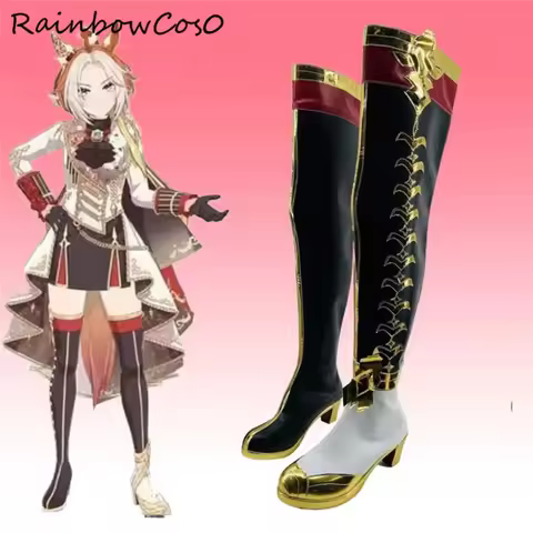 Orfevre Pretty Derby Umamusume Cosplay Shoes Boots Game Anime Party Halloween Christmas RainbowCos0 