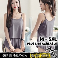 【Local Ready Stock】【NERO】ILONA Women Pajamas Camisole + Shorts