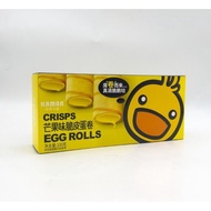 Kaman Egg Rolls love letter mango cracker crisp soy milk healthy crispy love letter biscuit wafer tidbit Hong Kong 卡曼蛋卷