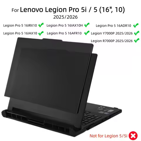 Matte Frosted Cover for Lenovo Legion Pro 5 / 5i (16",10) Case Hard Slim Anti-Scratch Shield for Leg