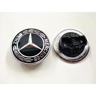 JC | 57มม. สำหรับ Mercedes Benz Front Logo Hood Badge Emblem Replacement