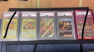 PTCG 寶可夢卡牌 中美版生日皮/伊布/老大/151夢幻 全PSA10