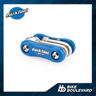 PARK TOOL MTC-25 MULTI-TOOL ประแจพับหกเหลี่ยม ขนาด 3 4 5 6 และ 8 MM ประแจหัวดาว T25 & T30 มีหัวไขควง
