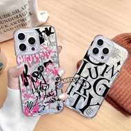[CD05] Soft Case Hologram Imd Silver Feather Oppo Reno 5 6 7 8 10 11 Pro 5g 8t 11f 4f 5f Patterned C