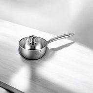 GELLIS鵲利仕とうし18cm輕量精鑄304節能一體成型含蓋雪平鍋湯鍋