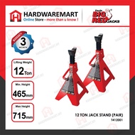 BIGRED Jack Stand Car Heavy Duty Strong Automotive Garage Porch Repair Equipment Jek Kereta Kenderaan 千斤顶支架 (PAIR)