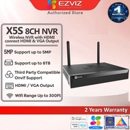 EZVIZ X5S 8 Channel High Performance Network Video Recorder up to 5MP Wireless for All IP camera