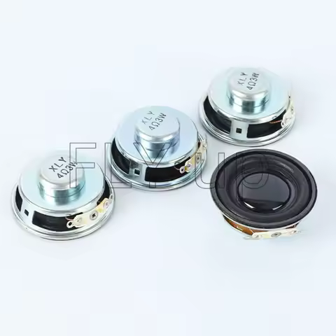 5PCS 40MM 50MM speaker 4 Ω 3W speaker small speaker 4 Ω 3W inner magnetic bubble edge 40 * 20MM powe