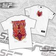 Baju NARUTO BARYON MODE SEF Apparel T shirt Anime  T shirt For Man High quality cotton S-5XL