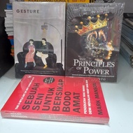 Paket 3 Buku Gesture, Sebuah Seni Untuk Bersikap Bodo Amat, Dan Buku S