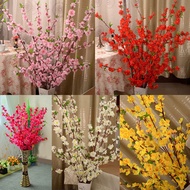 50inch artificial cherry flower branch silk tree decoration
