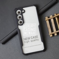 Premium Luxury Case Armor Shockproof Fusion Casing Samsung S23 Samsung S23 FE Samsung S23 Plus Samsu
