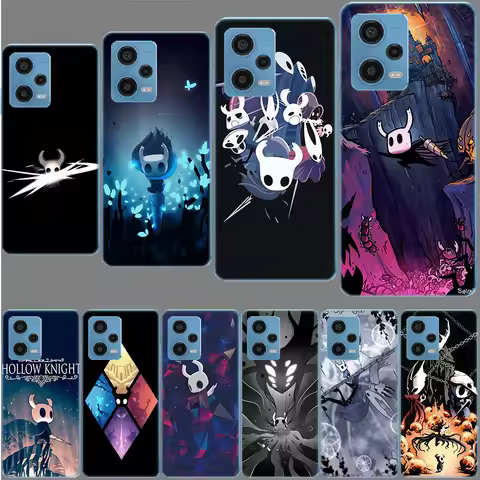 Hollow Knight Silk Song Funda For Phone Redmi 12 13C 14C 12C Clear Note 13 14 Pro+ 5G Plus Cell 10 1