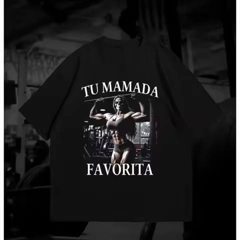 Vintage Men T-Shirt Gym Cotton TShirts NMS CULEROS QUIEN SE TOMO MI AGUA Popular Tee Shirt Women Sum