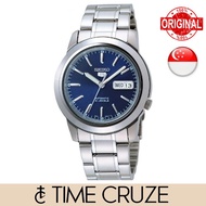[Time Cruze] Seiko 5 SNKE51K1 Automatic Stainless Steel Blue Dial Men's Watch SNKE51 SNKE51K