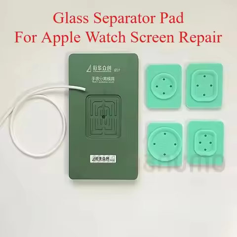 XHZC Watch Glass Separator Pad With 4pcs Suction Mat For i Watch S4 S5 S6 S7 S8 S9 LCD Screen Repair