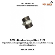 IRON - Double Iron Nipple 11/2