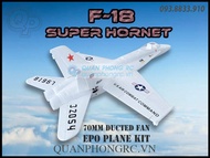 Kit Máy Bay EPO F-18 Super Hornet Sải 78cm EDF 70mm (Không Gồm Đồ Điện)