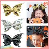 LK Sweet Design Hairpin Cosplay Hair Accessory Sparkly Bat Wing Hair Clips for Halloween Cosplay Set