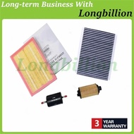4pcs Filter Sets 151000079AA F4J16-1012030 For Chery Tiggo 8 F4J16 Engine 1.6T Air Filter+Oil Filter