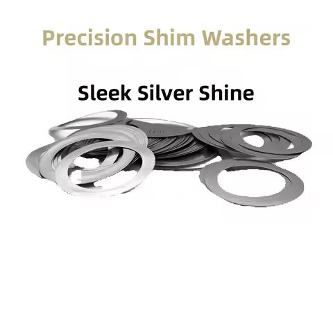 M7 DIN988 SUS304 A2 Stainless Steel Adjusting Shim Washers Ultra-thin Plain Washer Flat Gaskets