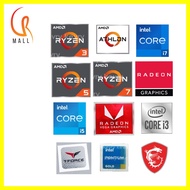 RYZEN 3 RYZEN 5 RYZEN 7 RADEON GRAPHICS RADEON VEGA GRAPHICS ATHLON TRUE  LAPTOP DESKTOP LABEL CPU STICKER