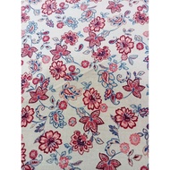 KATUN Premium cotton linen fabric, patterned linen fabric, floral linen fabric, patterned cotton lin