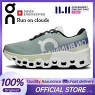 2025 On Running Cloud Monster Blue Green Unisex Low Cut Running Shoes 5ZQI PEDW