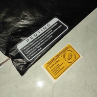 HONDA 3-speed gear shift cap sticker Astrea 800 C86 C800 Original Model Original