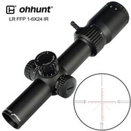 FunnyGUN~現貨 ohhunt oh-LR FFP1-6*24IR狩獵瞄準鏡戰術光學照明 OHH005