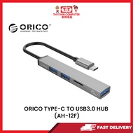 ORICO AH-12F TYPE C TO USB3.0/USB2.0/TF HUB