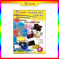 PVC ID Card A4 PREMIUM - SUN PVC ID Card paper Super White 0.76/0.96, Silver/Platinum 0.76 (Contents