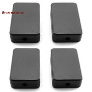 Electrical Junction Box 4PCS Electric Plastic Black Waterproof Project Junction Case 2.16X1.38X0.59 