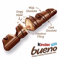 Kinder Bueno chocolate with chestnut milk filling 43g