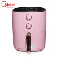 Meier หม้อทอดไร้น้ำมัน Airfryer ความจุ 5L การไหลเวียนของลมร้อน360° เตาอบลมร้อน หม้ออบไร้น้ำมัน รับประกัน 2 ปี